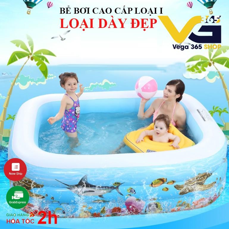 Bể bơi phao 3 tầng khổng lồ 3m6