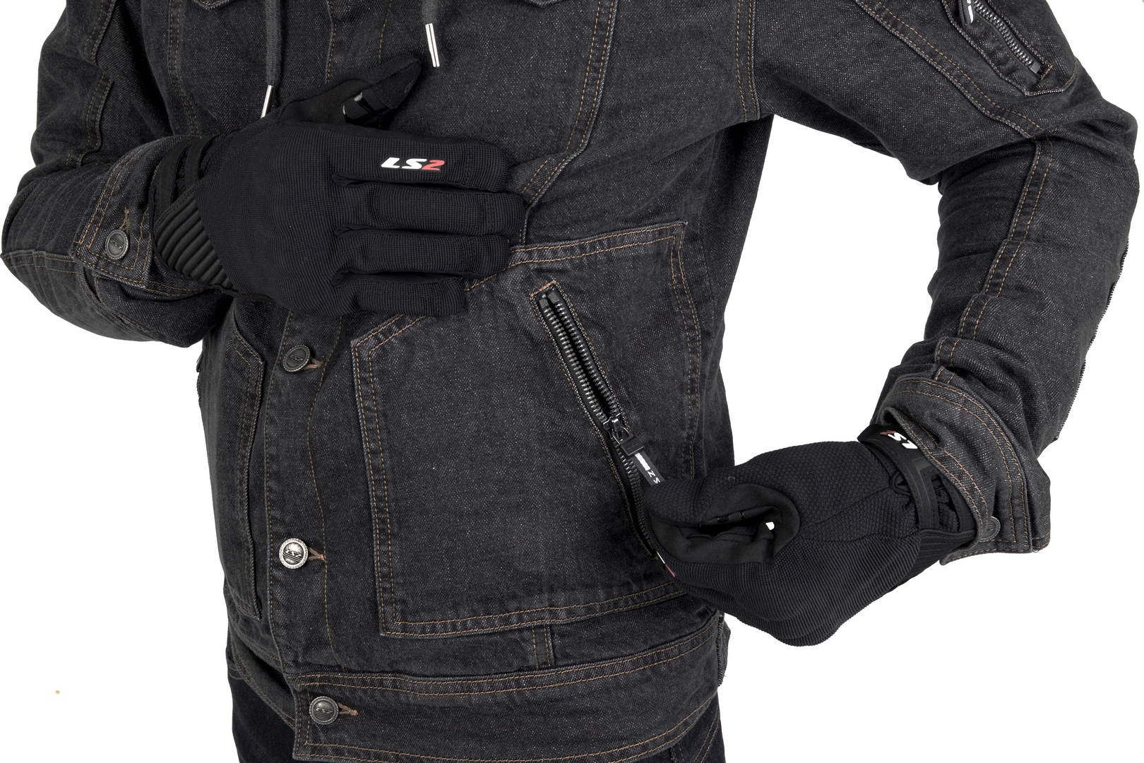 Áo Thời Trang Bảo Hộ Lái Moto, Xe Máy LS2 Oaky Man - GARA20