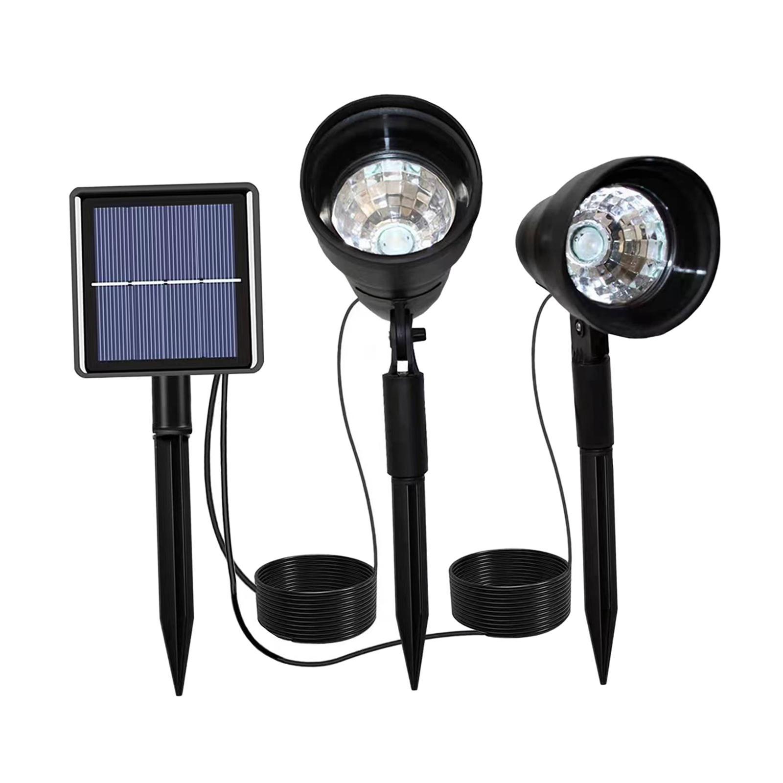 Solar Light Waterproof Adjustable Landscape Lamp for Courtyard Pathway Party