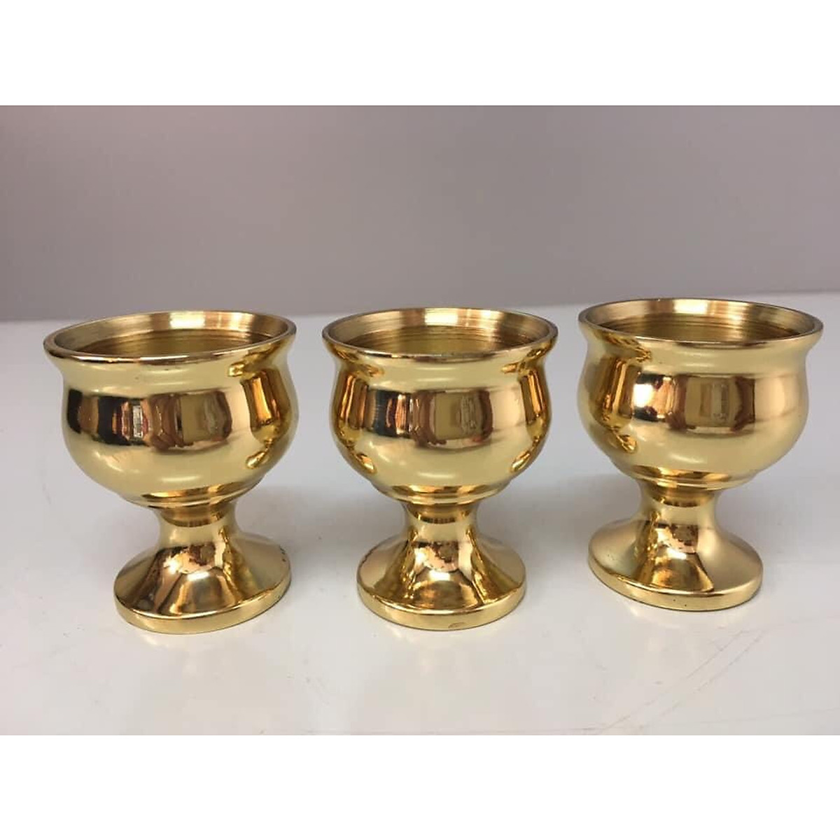 Combo 3 chiếc cóc nước thờ bằng đồng