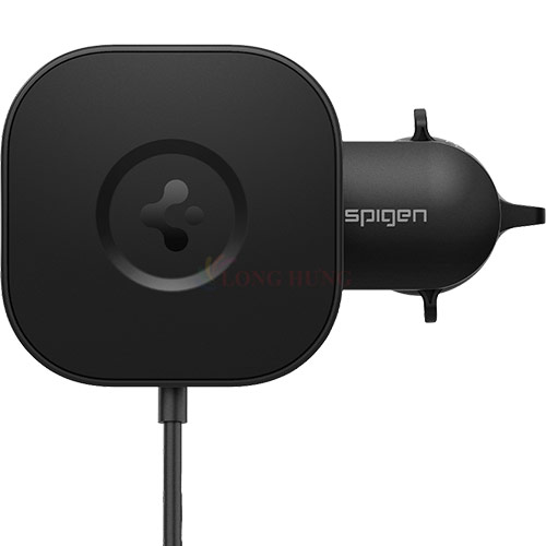 Giá đỡ điện thoại trên xe hơi Spigen Onetap Pro Wireless Magnetic Car Charger Air Vent ACP02615 - Hàng chính hãng