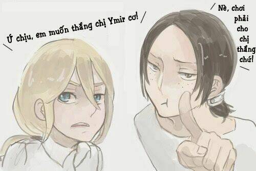 đại chiến titan - doujinshi về các cô gái chapter 24 3