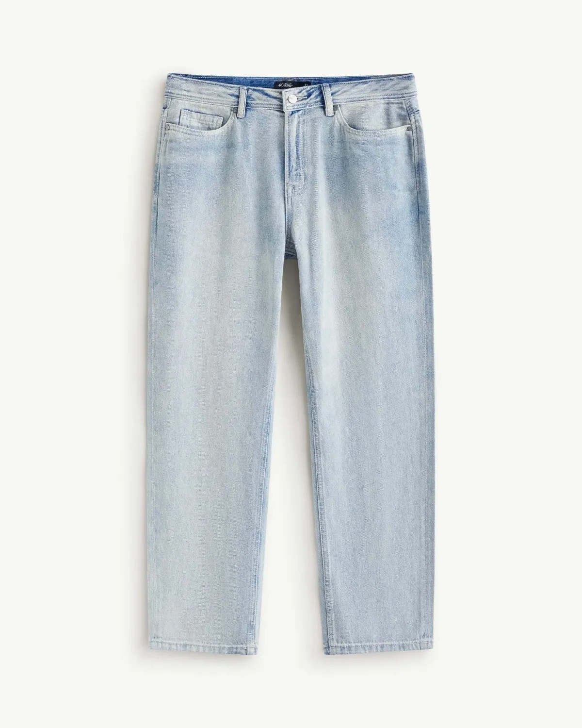 Quần Jean Nam Xanh Nhạt Form Regular - ROUTINE 10F25DPA010