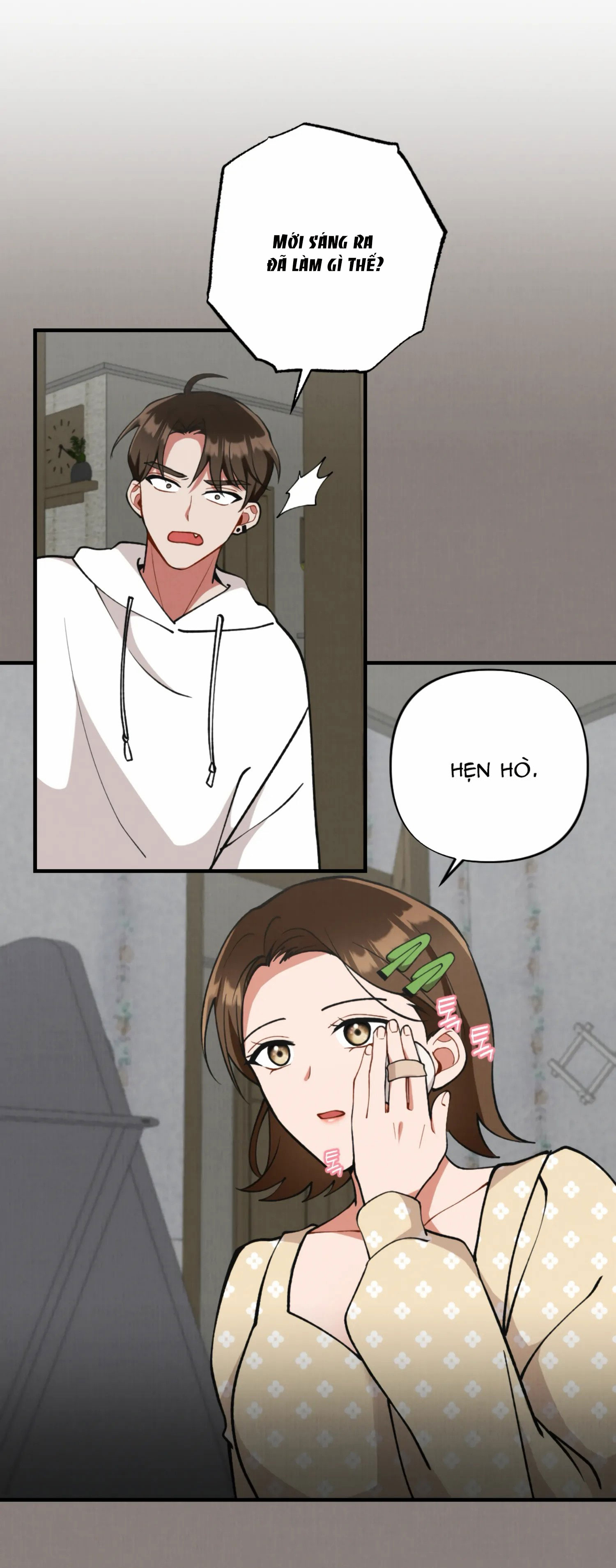 [18+] bạn của em trai không thể to như vậy! chapter 7.2 5