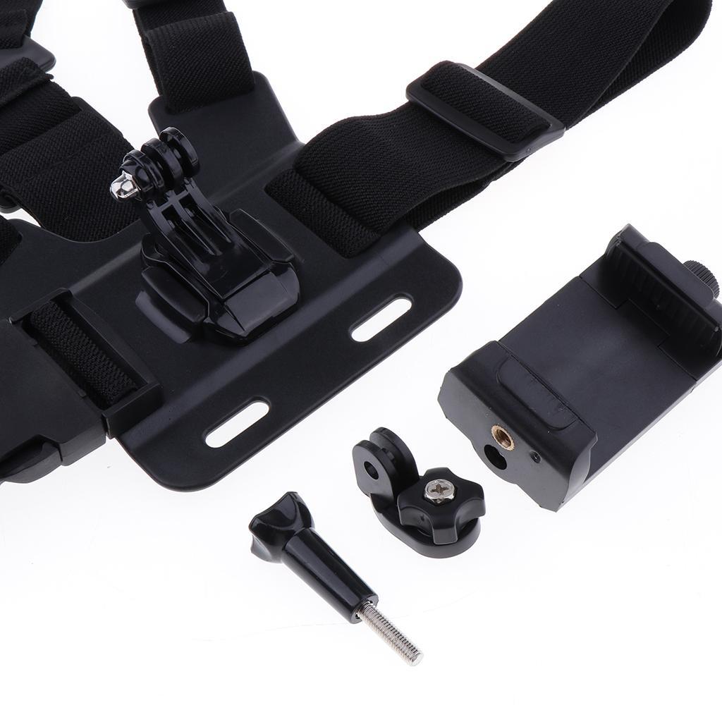 5X Chest Adjustable Mount Strap Outdoor Holder Mobile Phone Chest Strap Bracket