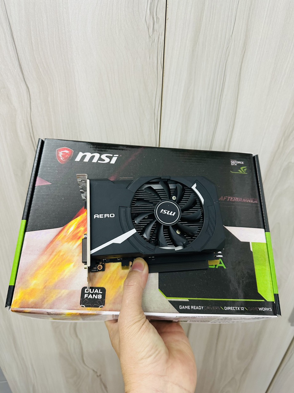 VGA (Cạc màn hình) MSI GeForce GT 1030 AERO 2GB/1FAN (HÀNG CHÍNH HÃNG)