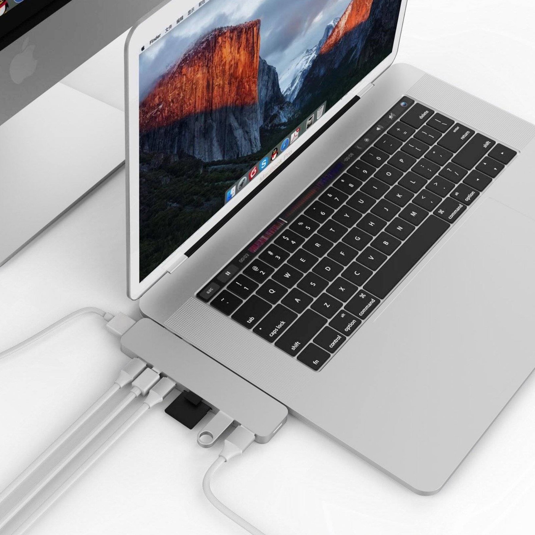 CỔNG CHUYỂN HYPERDRIVE PRO 8-IN-2 HUB FOR  MACBOOK PRO/AIR USB-C – GN28D  - HÀNG CHÍNH HÃNG