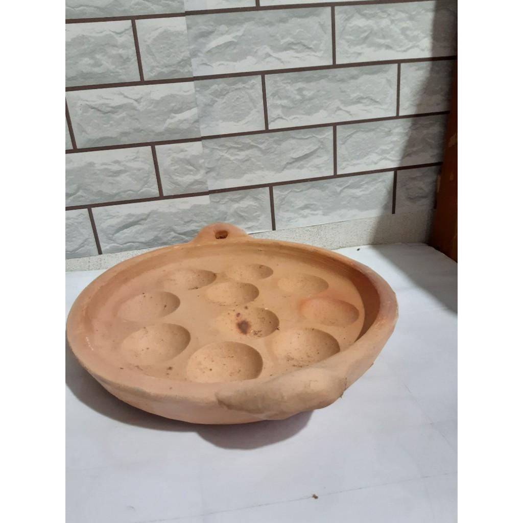 Khuôn đất bánh khọt 10 lổ