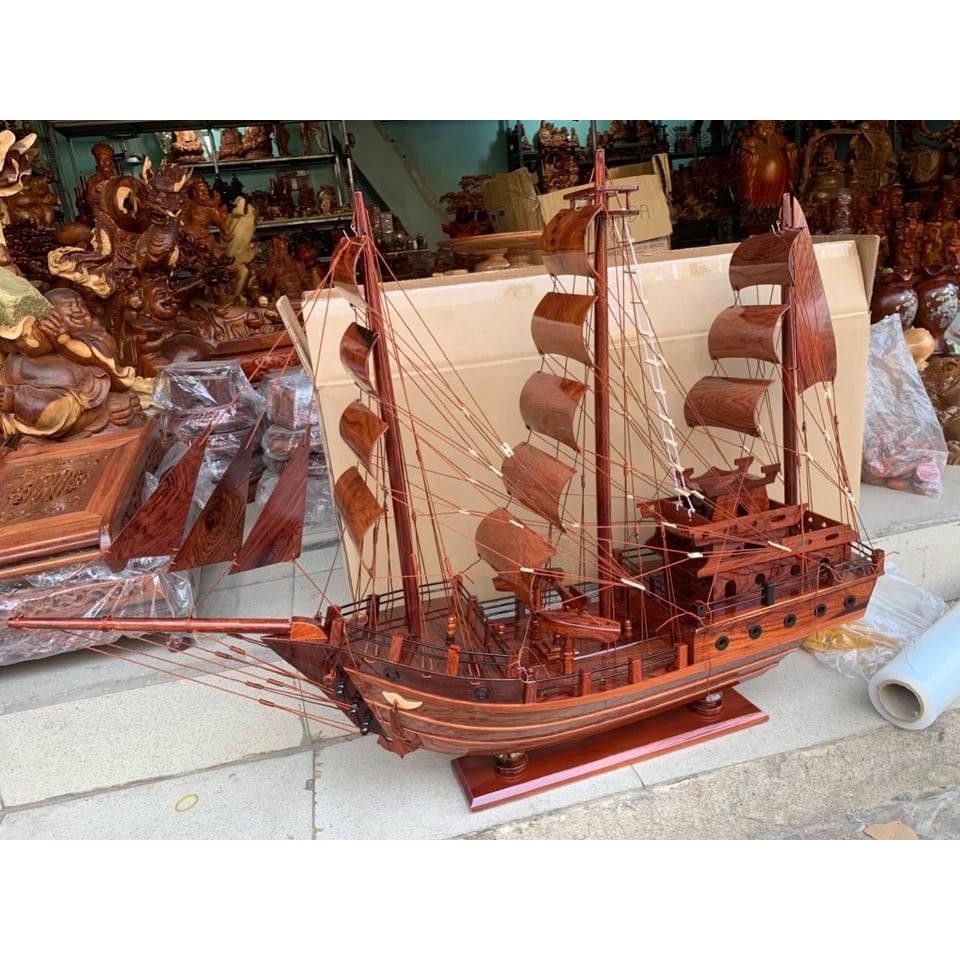 Thuyền gỗ hương 1M-thuyền buồm chiến cổ