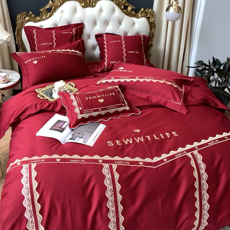 Bộ sưu tập chăn ga gối cưới 2019 - LQG60S