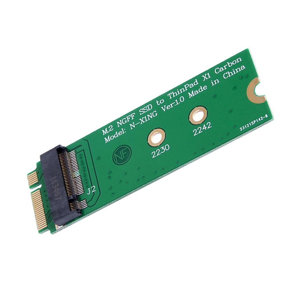 M.2 NGFF SSD to 20+6pin 26pin SSD Adapter Card for  ThinkPad X1 Carbon