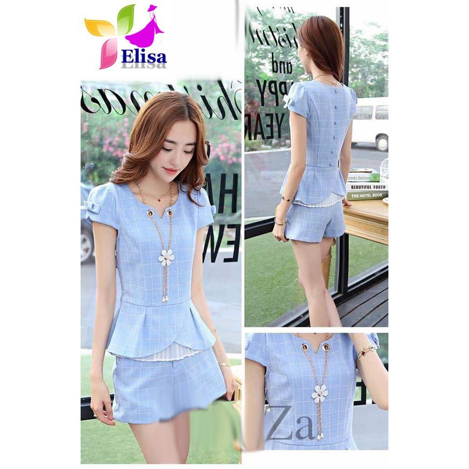 Bộ short kèm vòng cổ LP08 cao cấp