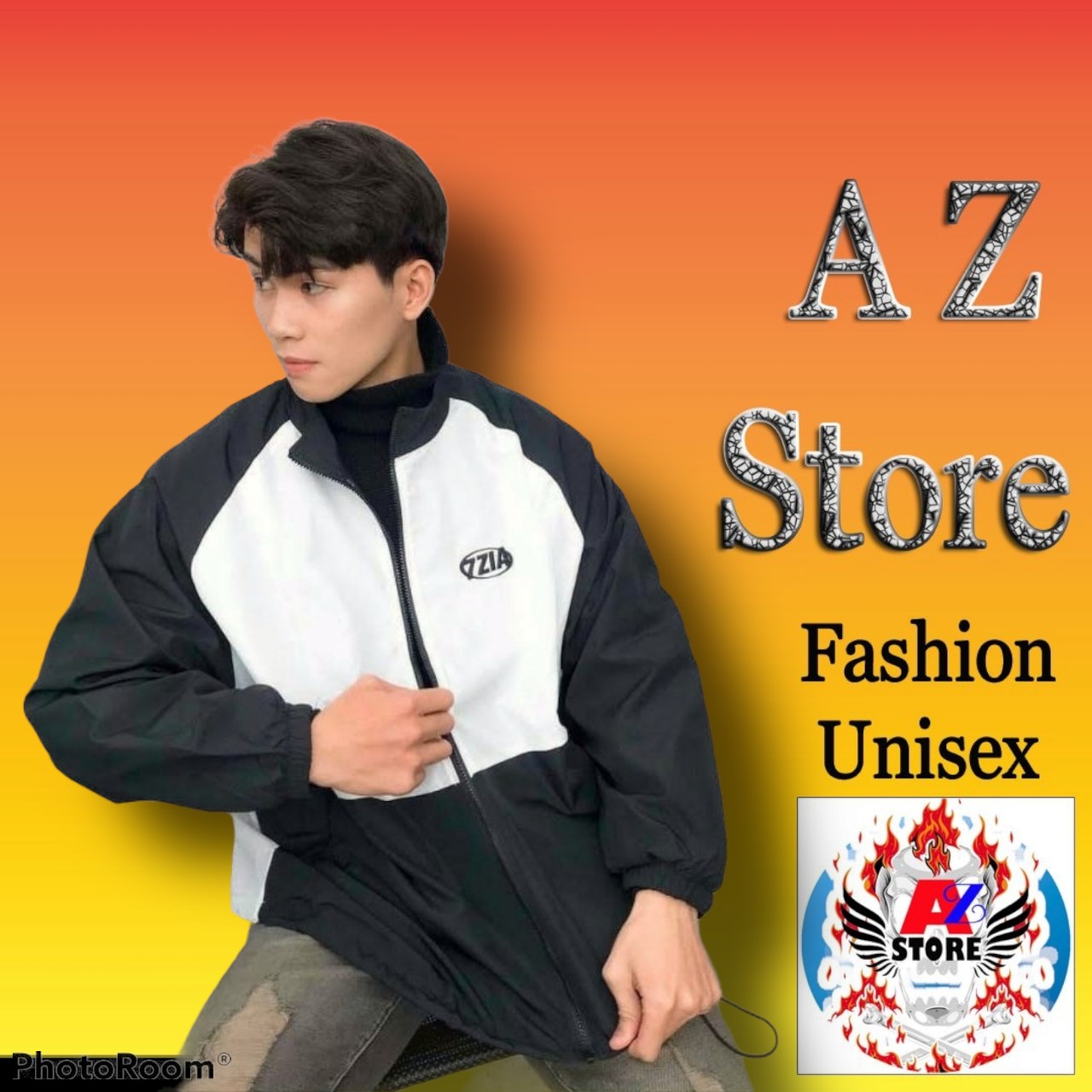 ÁO Khoác Dù Bomber Nam Nữ ZZA Unisex 2 lớp đủ Size