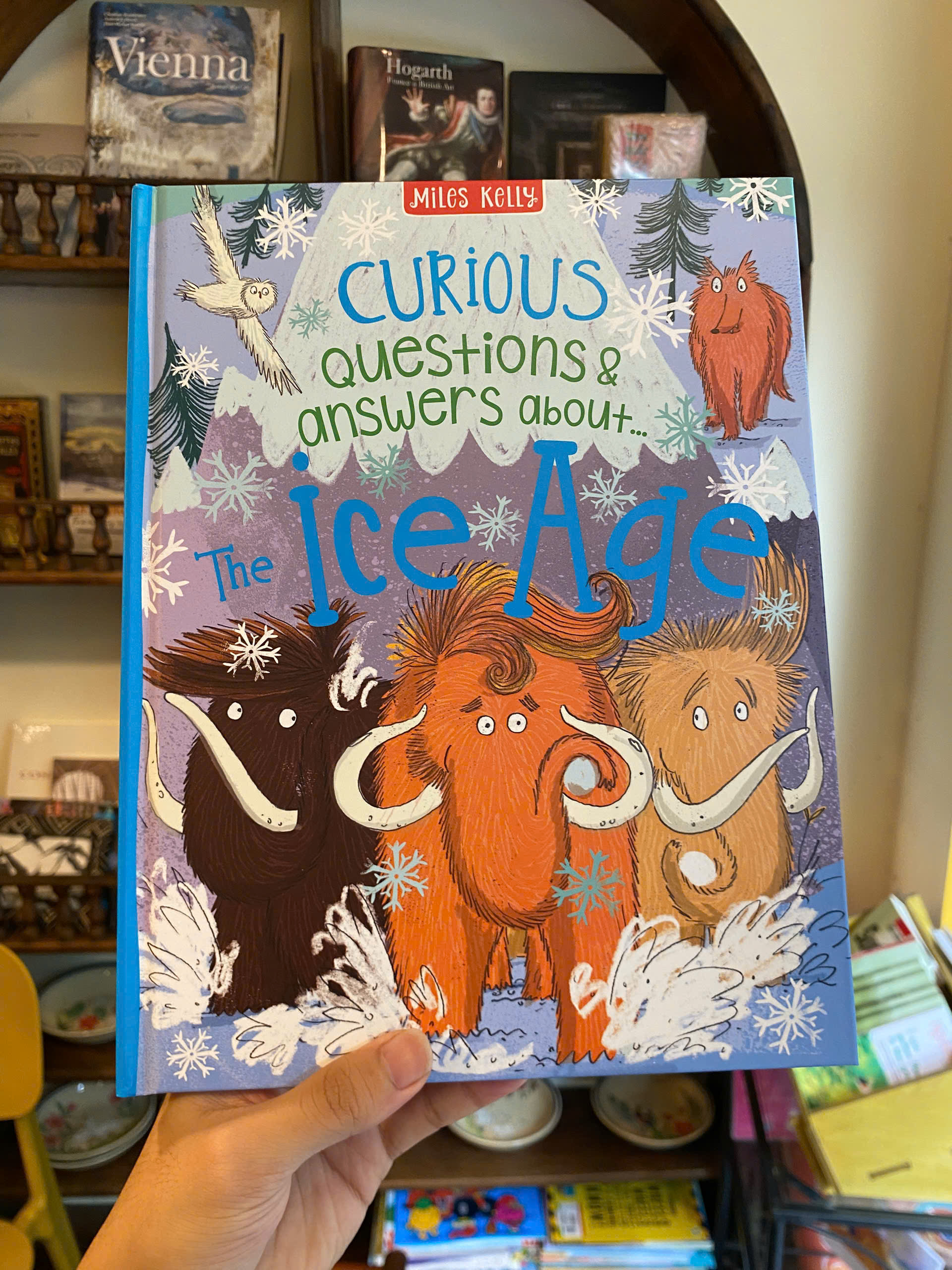 Sách - Curious Questions & Answers About The Ice Age (Miles Kelly Children Book) | Ngoại văn