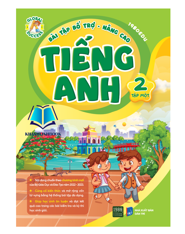 Sách - Bài Tập Bổ Trợ Nâng Cao Tiếng Anh Lớp 2 Tập 1