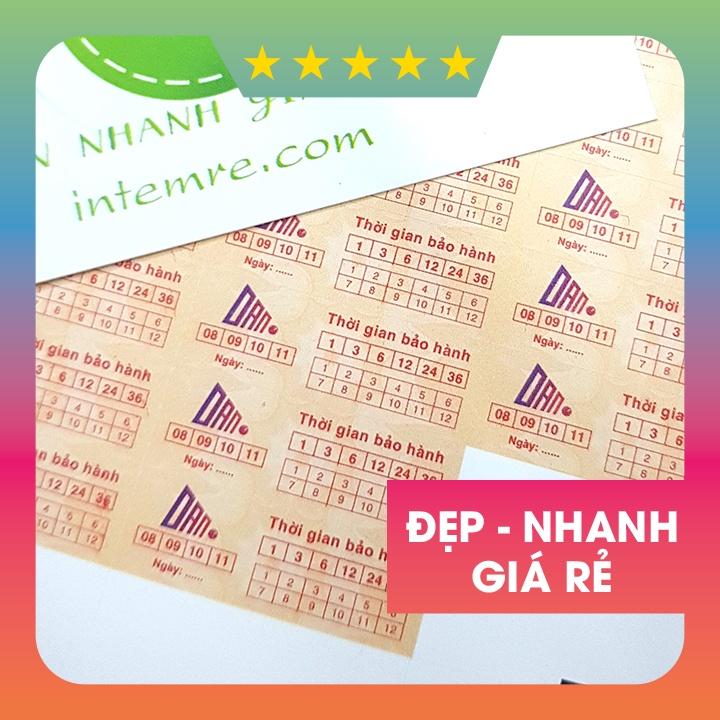 3x1cm Decal bể Tem bể 1000 tem rẻ - đẹp