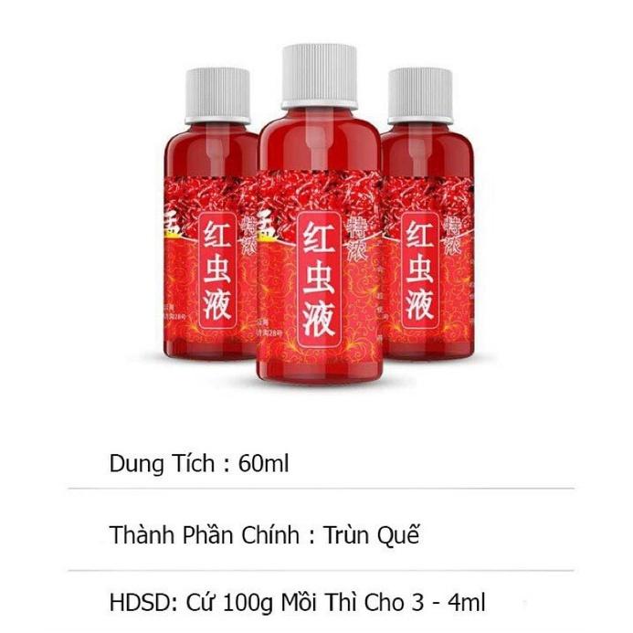 Tinh Mùi Câu Cá Trùng Chỉ Siêu Nhậy