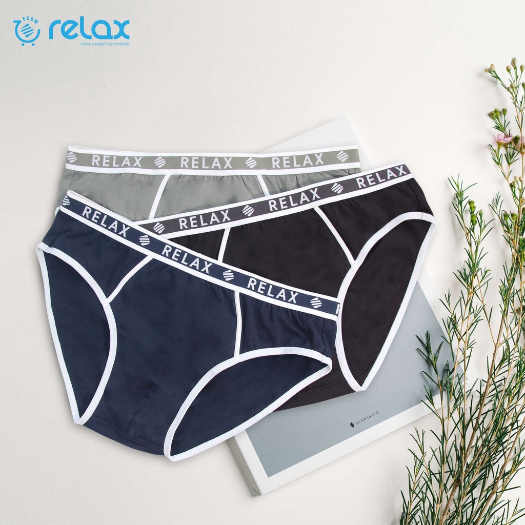 quần lót nam relax cotton cao cấp chính hãng, quần sịp nam relax underwear rltk24