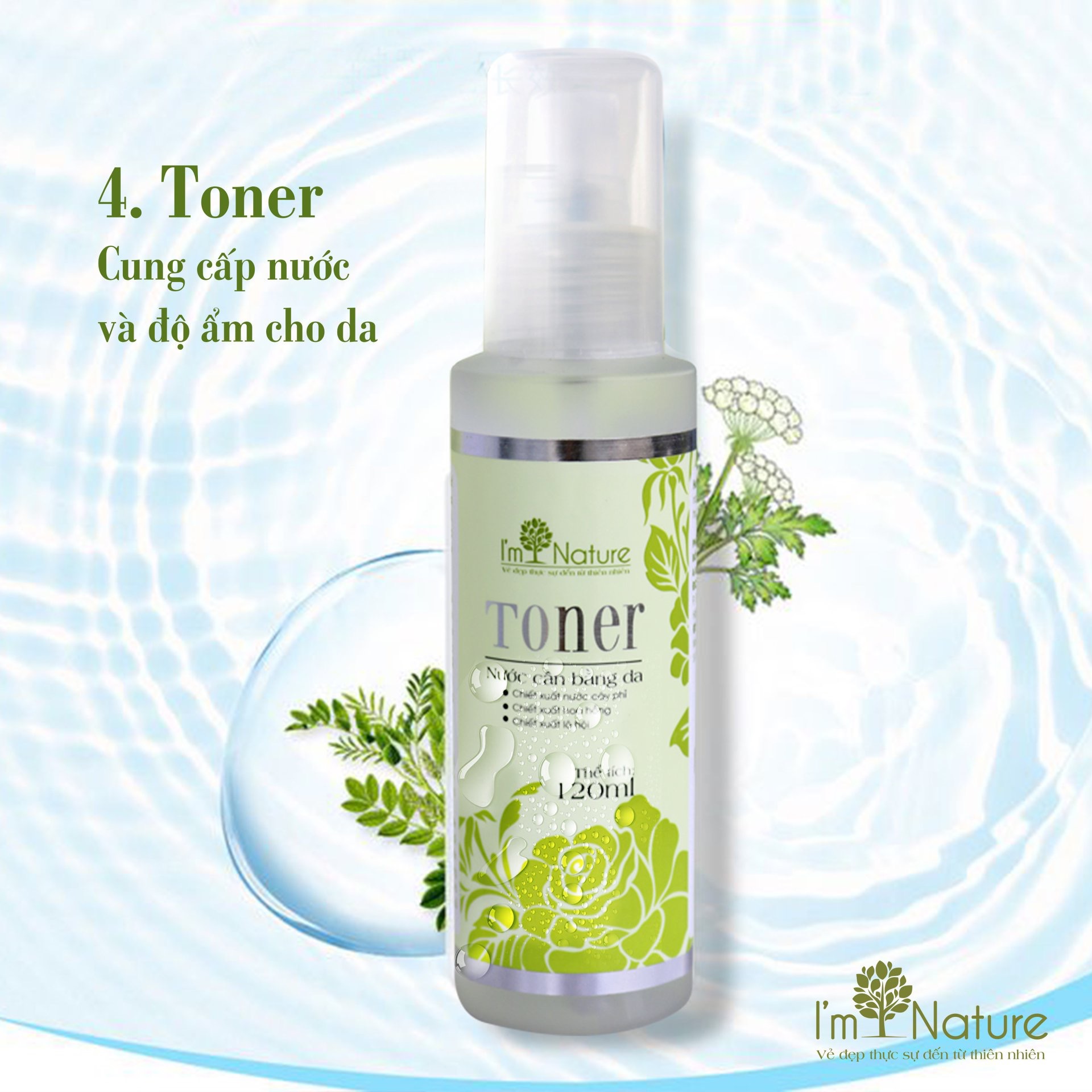 Toner I’M NATURE 120ml