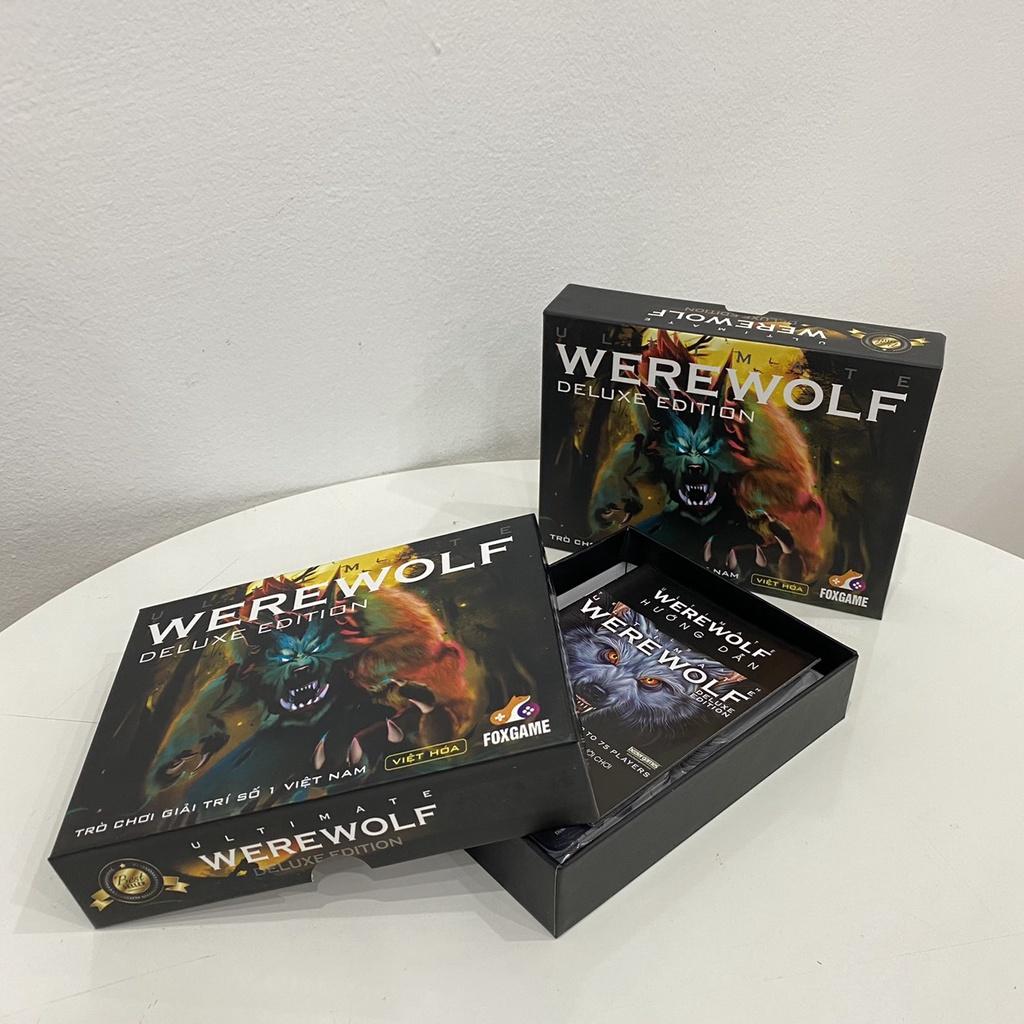 Bộ bài ma sói bản mở rộng &quot;Uống đê&quot; 78 lá Việt Hoá, game nhập vai Werewolf deluxe edision bản Tiếng Việt cho nhóm bạn