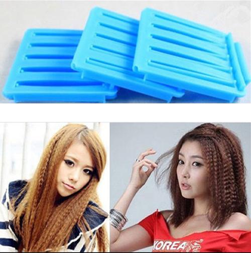 Sét 3 dụng cụ hỗ trợ dập xù tóc giao mầu ngẫu nhiên