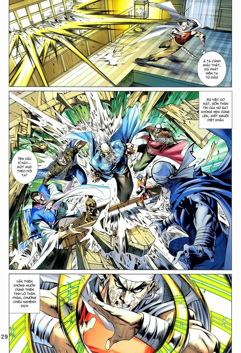 thần binh vấn thiên chapter 17 28