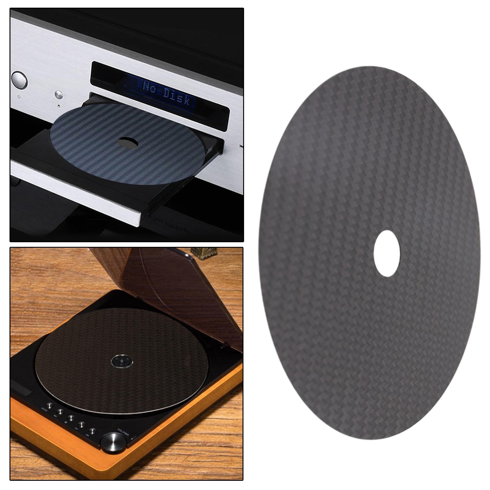 CD Stabilizer Tuning Mat HIFI Buffer Pads DVD Disc Up Tray