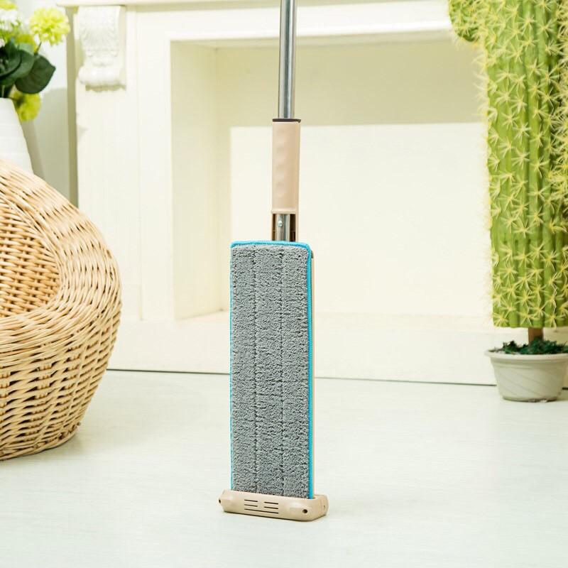 Cây lau nhà tự vắt phẳng thông minh Spin Mop xoay 360 độ