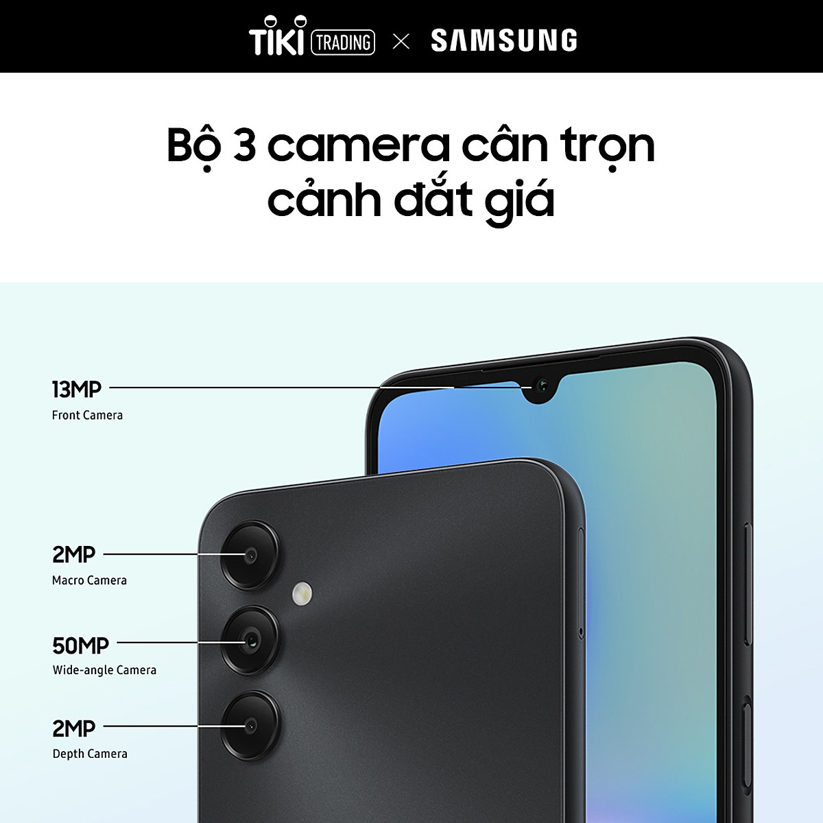 Hình ảnh Điện thoại Samsung Galaxy A05s (4GB/128GB) - Đã kích hoạt bảo hành điện tử - Hàng chính hãng