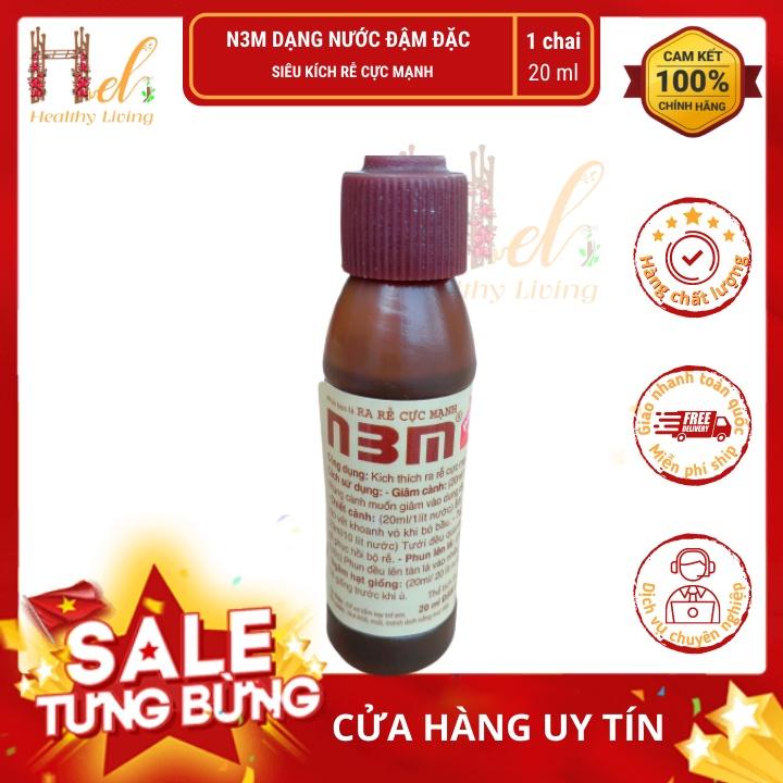 Phân Bón Lá, Kích Rễ Cực Mạnh N3M Dạng Nước Đậm Đặc 20ml