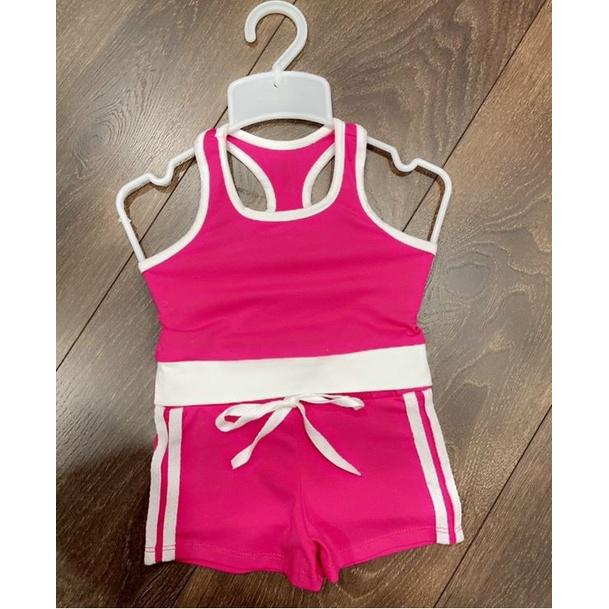 Set quần Áo Bé Gái Cotton Hồng Sành Điệu Mùa Hè 8-23kg Angel Baby Shop Thời Trang Thiết Kế