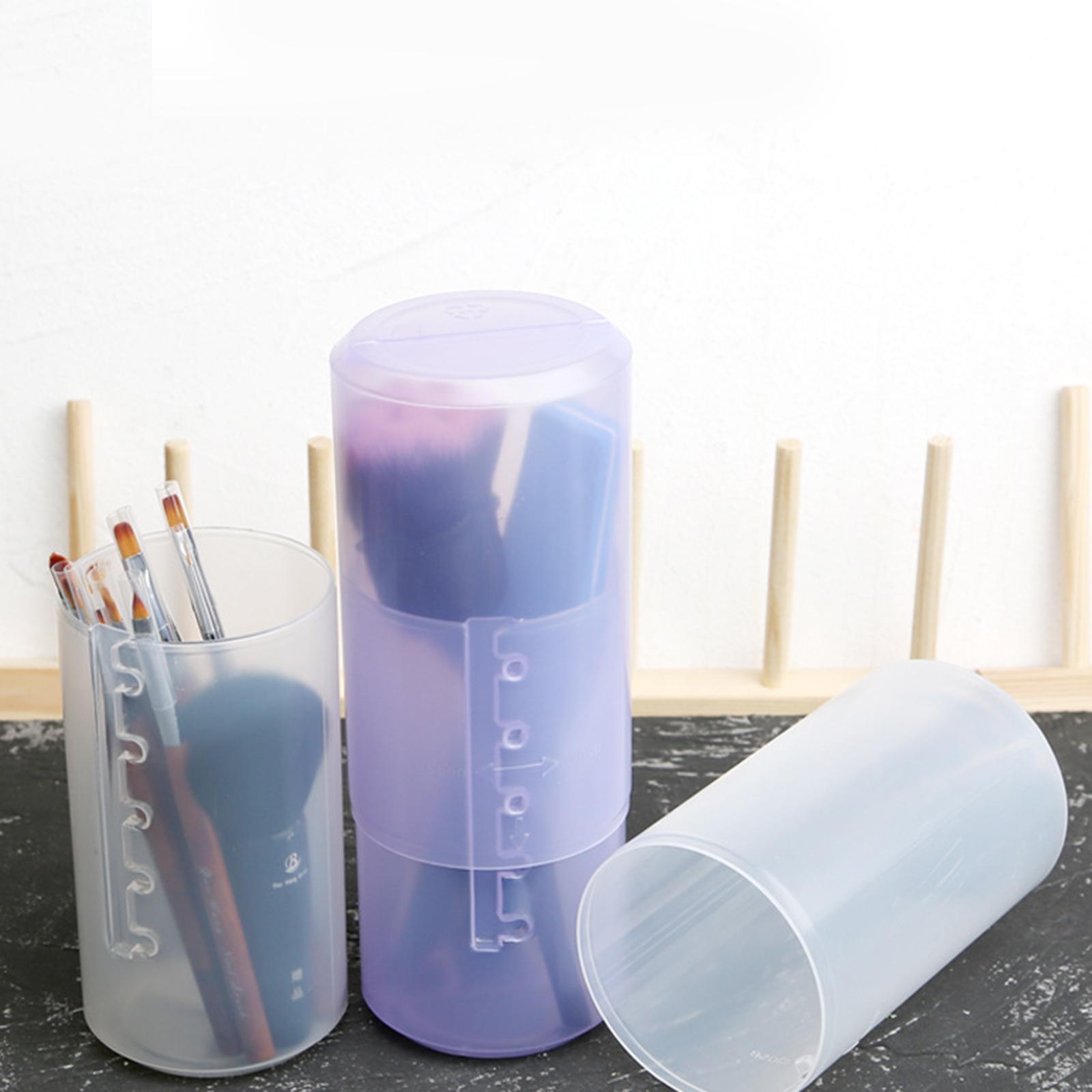 Makeup Brush Holder Storage Box Cup Organizer