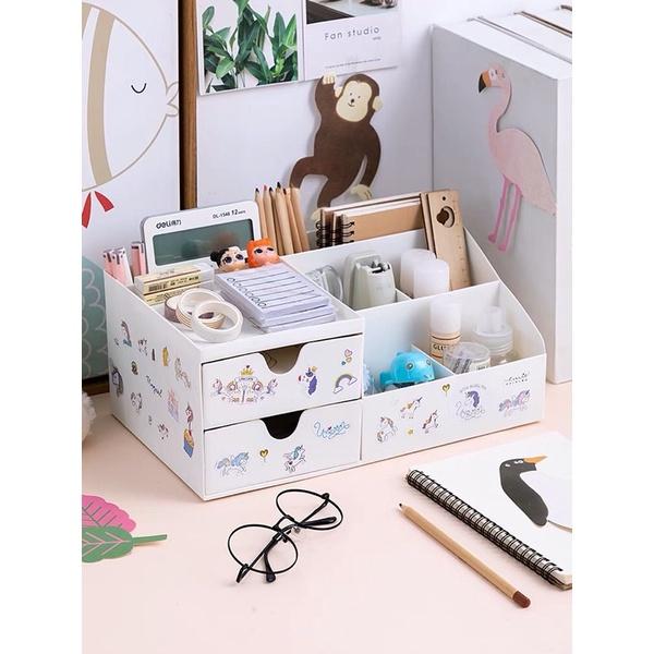 Tủ nhựa đựng đồ trang điểm,decor bàn