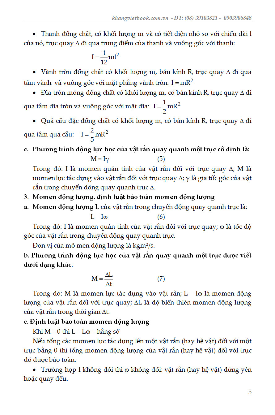 Kĩ Thuật Giải Nhanh Bài Tập Trắc Nghiệm Vật Lý 12 Tập 1 - KV