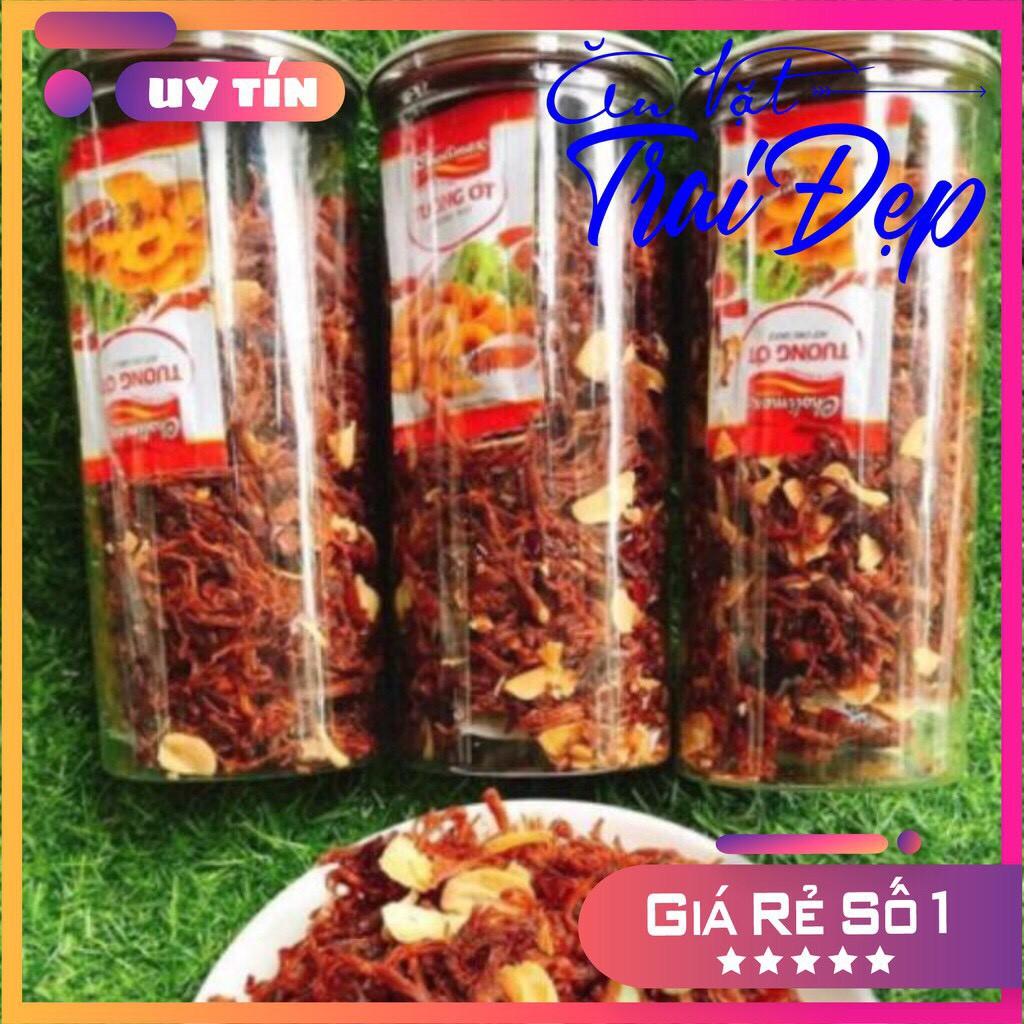 Khô Heo Cháy Tỏi Túi Zip 100g - Trai Đep Snack