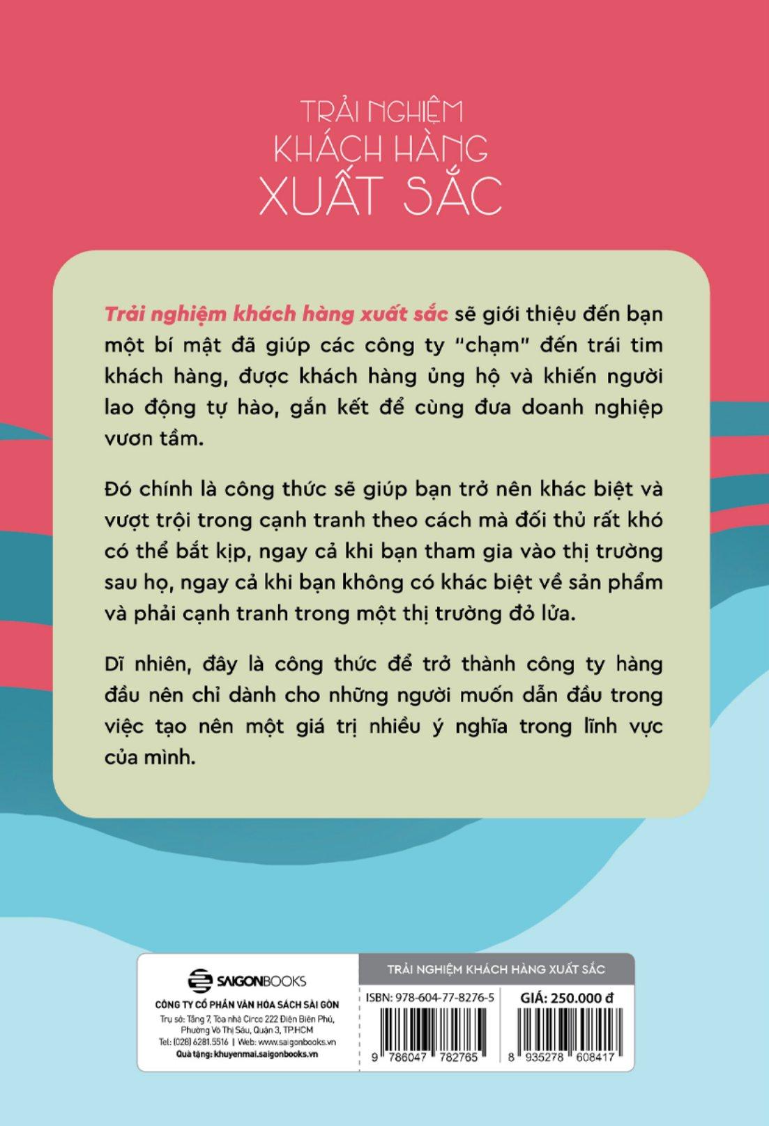 Trải Nghiệm Khách Hàng Xuất Sắc (Tái Bản 2024)