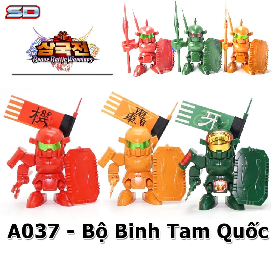 Mô Hình Gundam tam quốc A037 Set 3 Lính