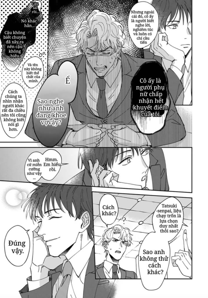 tôi không thể chỉ biết yêu thôi - cấp trên hay soi mói và cấp dưới nghiện mùi chapter 2 13