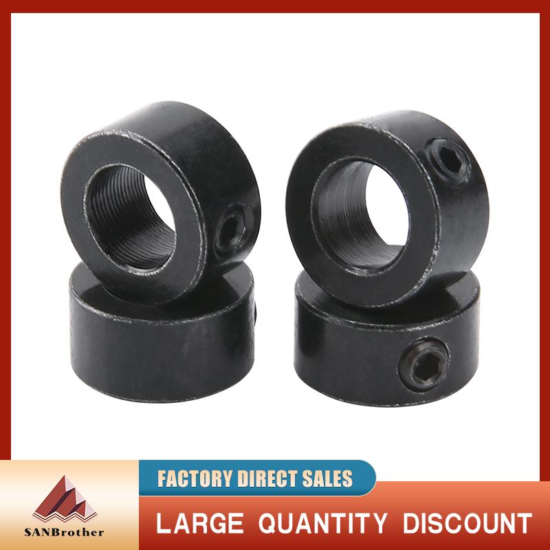 5 Cái Opensource Lock Collar T8 Vít Chì Vòng Khóa Khối Cách Ly Cột 2mm/3/4/5mm/6mm/8mm/10mm/12mm Cho Máy In 3D CNC