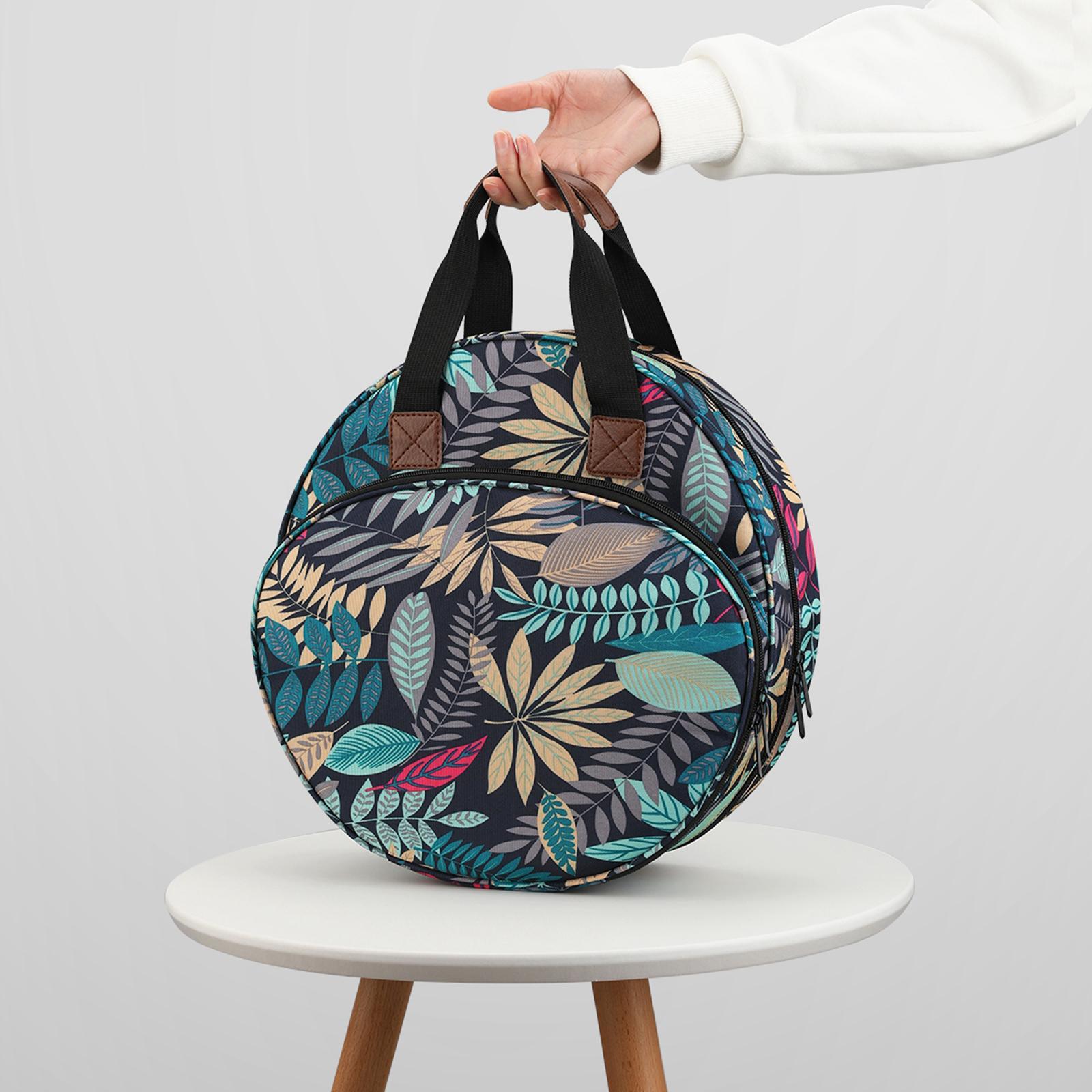 Embroidery Bag Tote Organizer Crochet Hooks Case for Embroidery Hoop