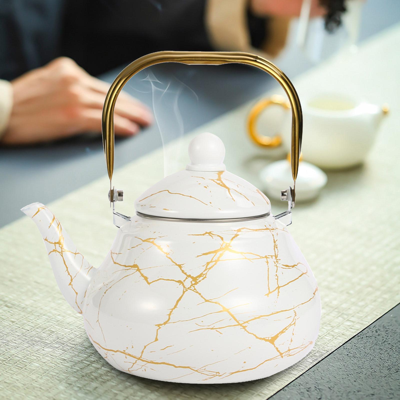 2L Capacity Tea Kettle Tea Pot Water Pot for Picnic Restaurant
