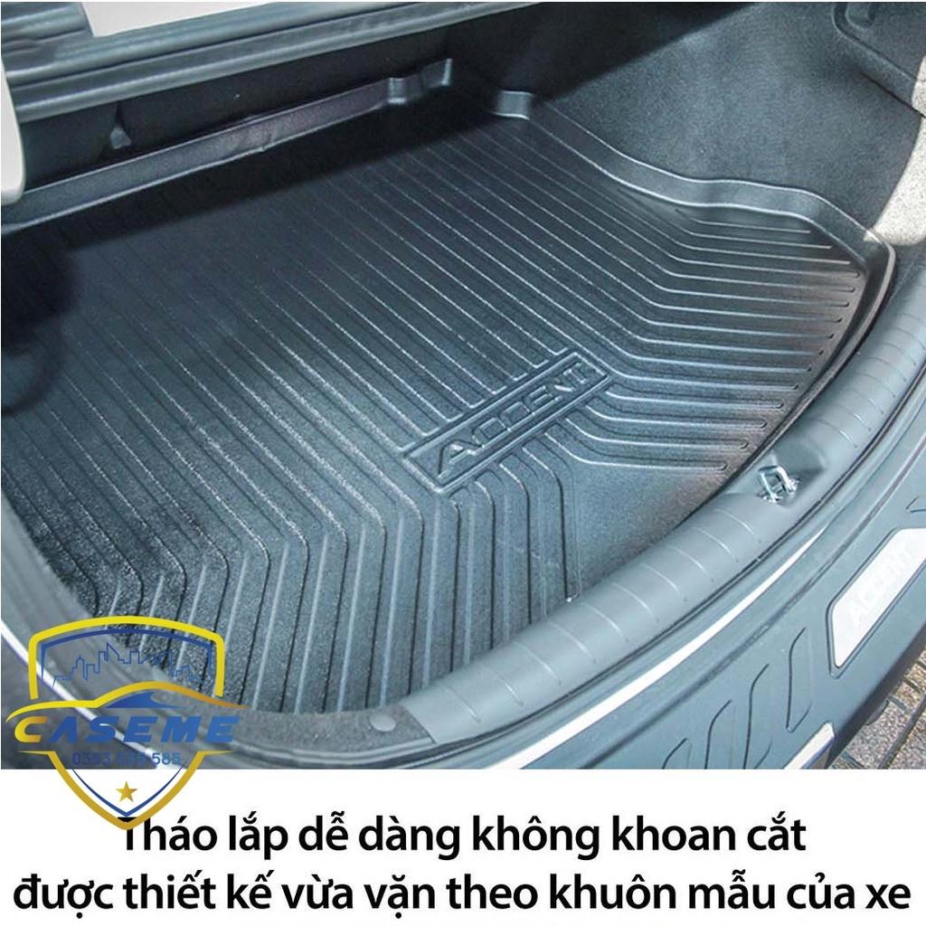 Lót Cốp Nhựa Dẻo Xe Accent 2018, 2019 2020 2021 loại dẻo chống nước tốt