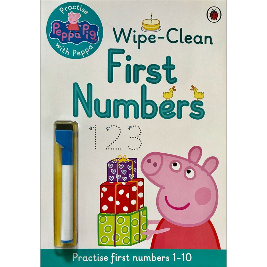 Peppa Pig - Practise With Peppa : Wipe-Clean First Numbers (Practise First Numbers 1 - 10)