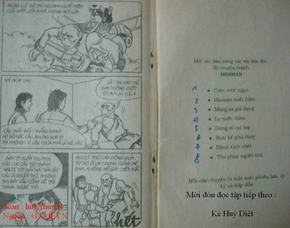 dũng sĩ hesman chapter 8 34