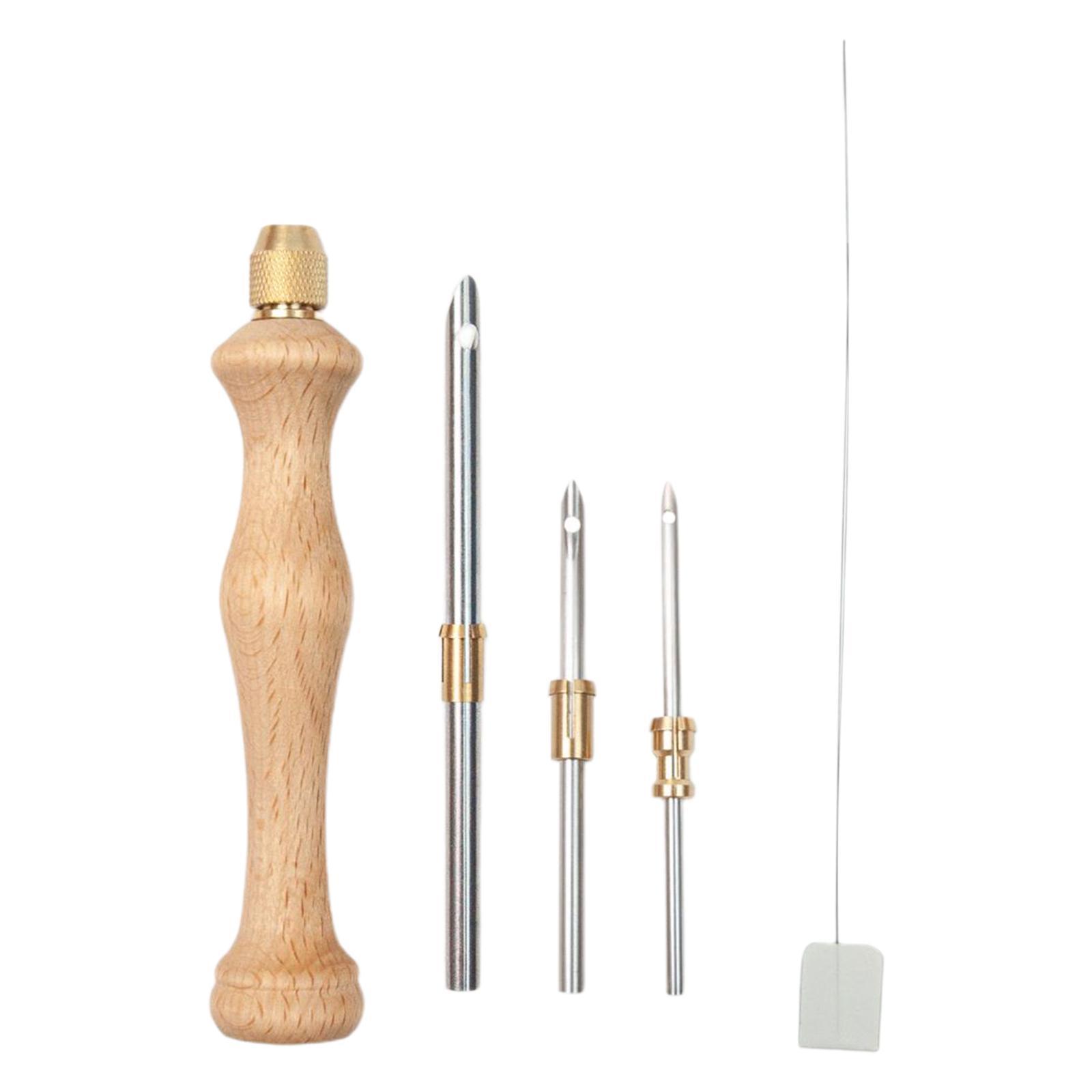 Punch Set Embroidery Punch Pen Punch Tool for 5 mm 3.5 mm Yarn