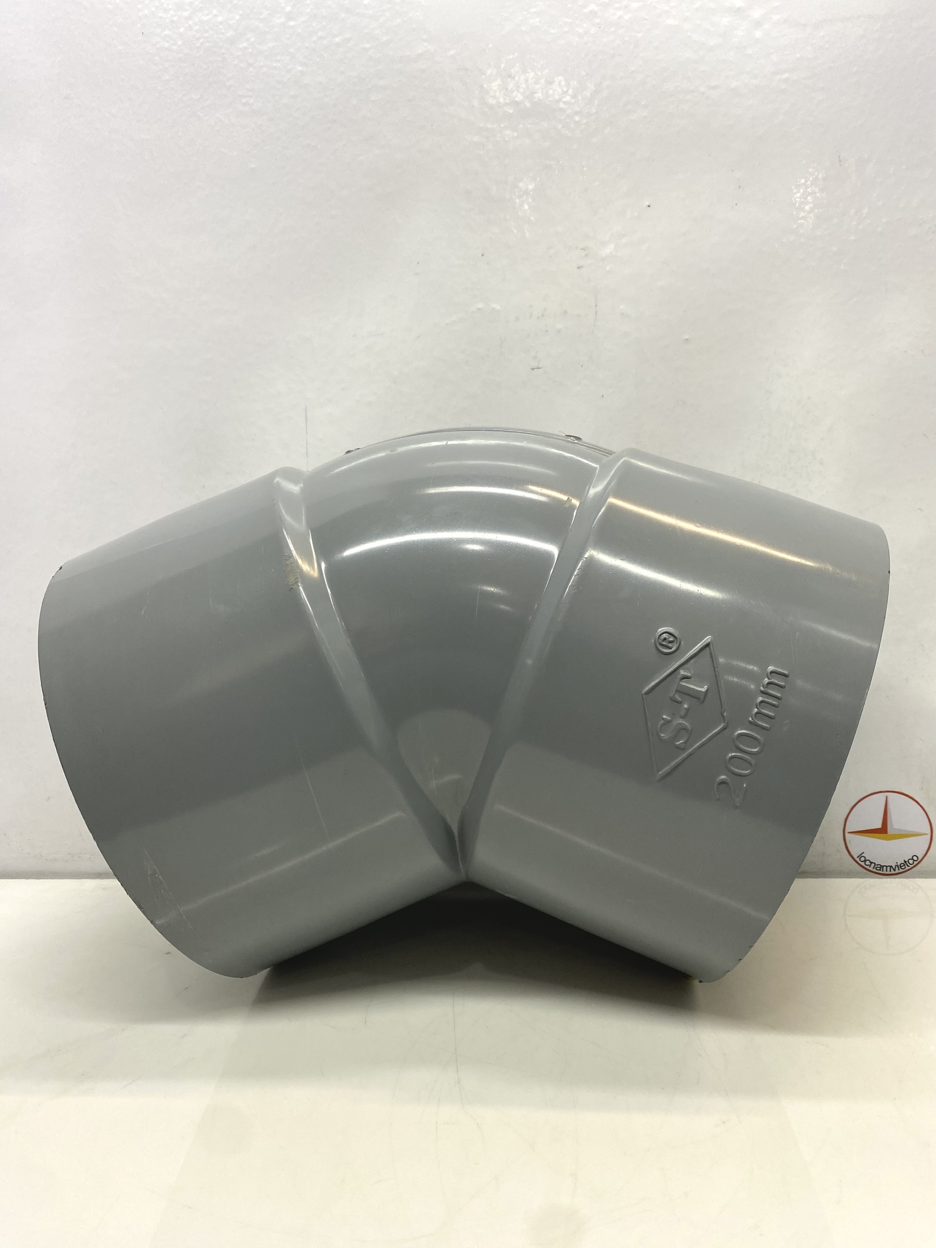 Lơi 200 nhựa PVC ST(45o Elbow)_L200ST