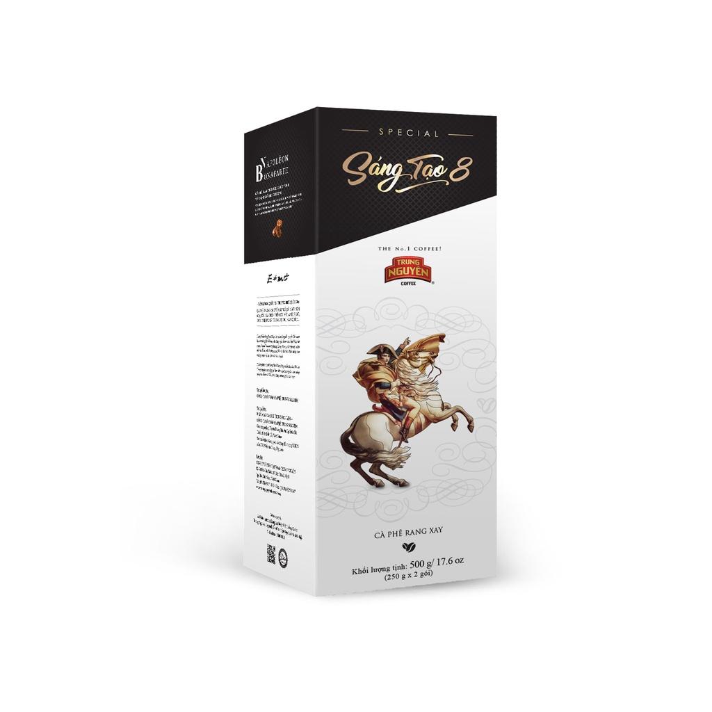 Cà phê Rang Xay Sáng Tạo 8 - Trung Nguyên Legend - 500gr (Arabica, Robusta)