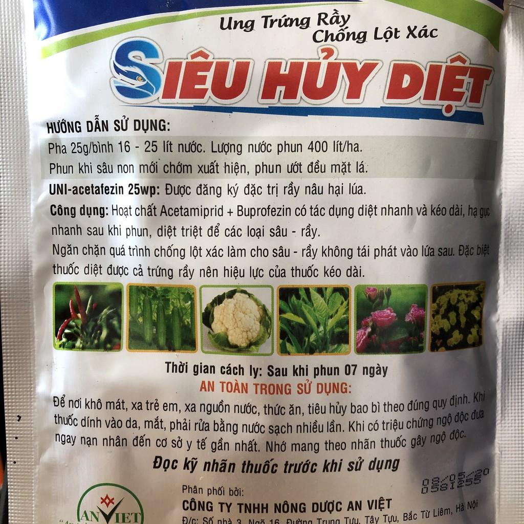 Siêu hủy diệt sâu hại cây trồng