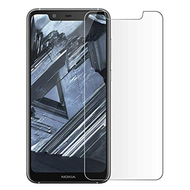 Miếng dán kính cường lực cho Nokia 5.1 Plus / Nokia X5 (độ cứng 9H, mỏng 0.3mm, hạn chế bám vân tay) - Hàng nhập khẩu