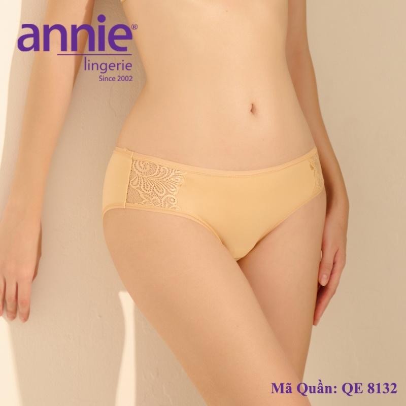 Quần lót nữ thun lạnh lưng thấp cao cấp annie co giãn thoải mái sexy gợi cảm quyến rũ không hóa chất độc hại da QE 8132